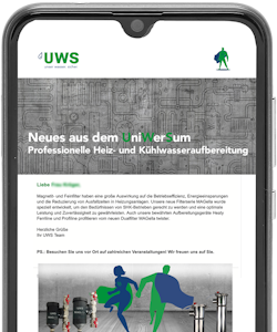 Newsletter Anmeldung subscription